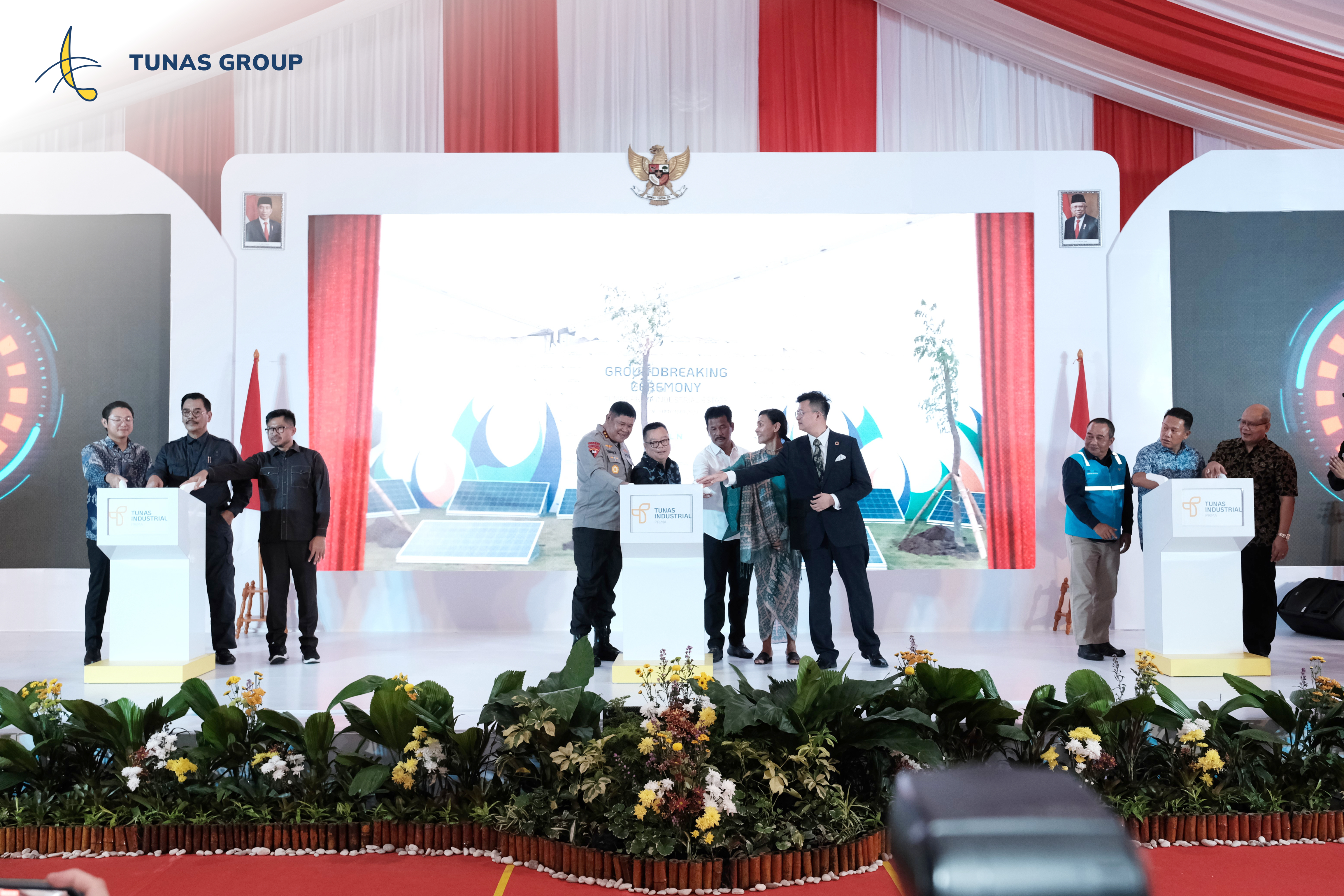 Tunas Group Sukses Adakan Groundbreaking Ceremony Tunas Prima Industrial Estate: Kawasan Industri Hijau Pertama di Batam