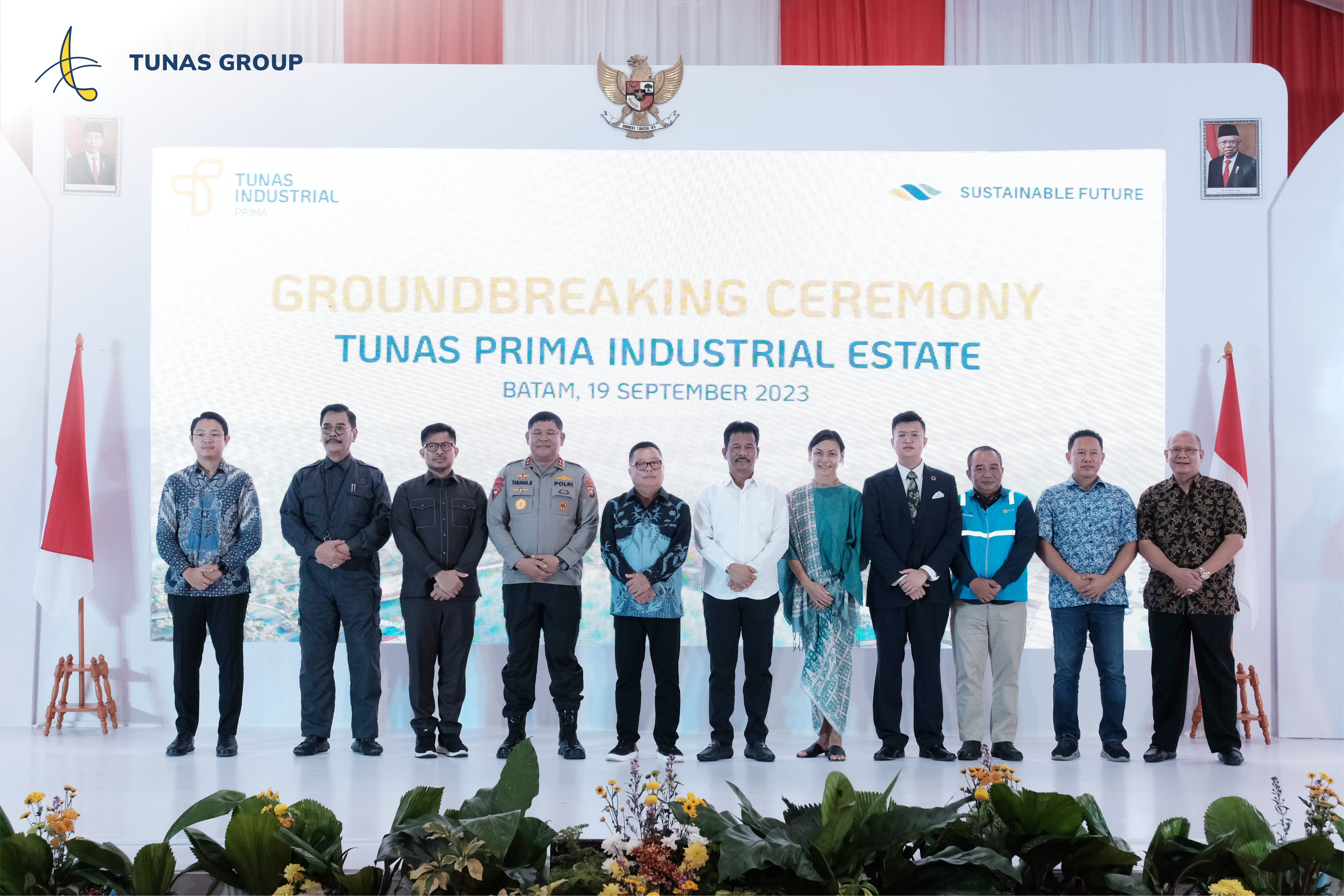 Tunas Group Sukses Adakan Groundbreaking Ceremony Tunas Prima Industrial Estate: Kawasan Industri Hijau Pertama di Batam